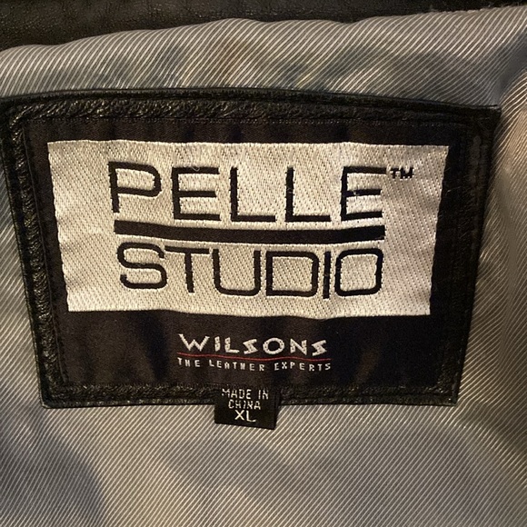 Wilson’s Leather Pelle Studio genuine leather trench coat - Picture 6 of 8
